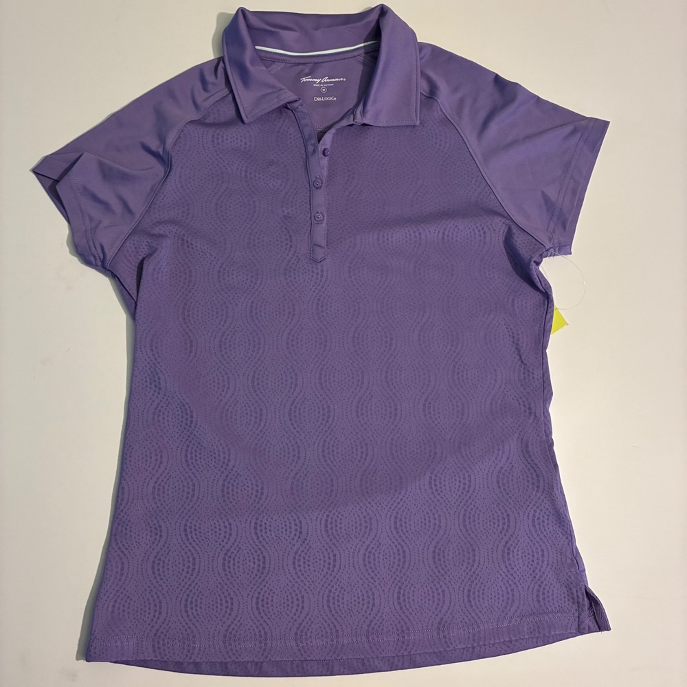 Tommy Armour‎ Womens Purple Dri-Logic Golf Polo Shirt Medium 2673-3049 NWT
